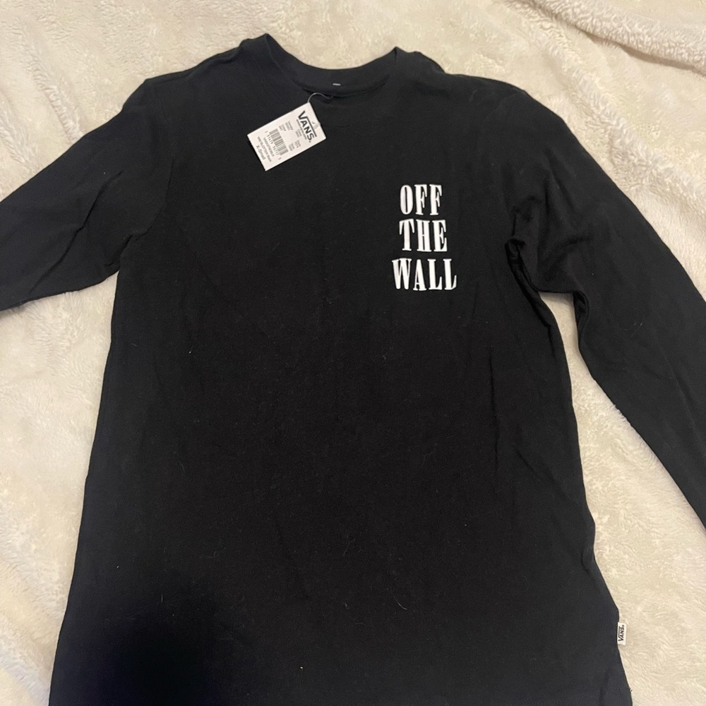 vans long sleeve shirt